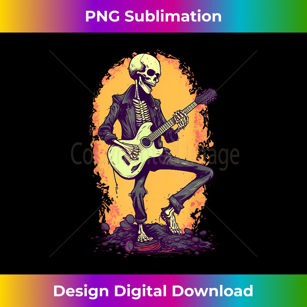 OH-20231130-587_Skeleton Playing Guitar, Band s Band Tee for Men 0907.jpg