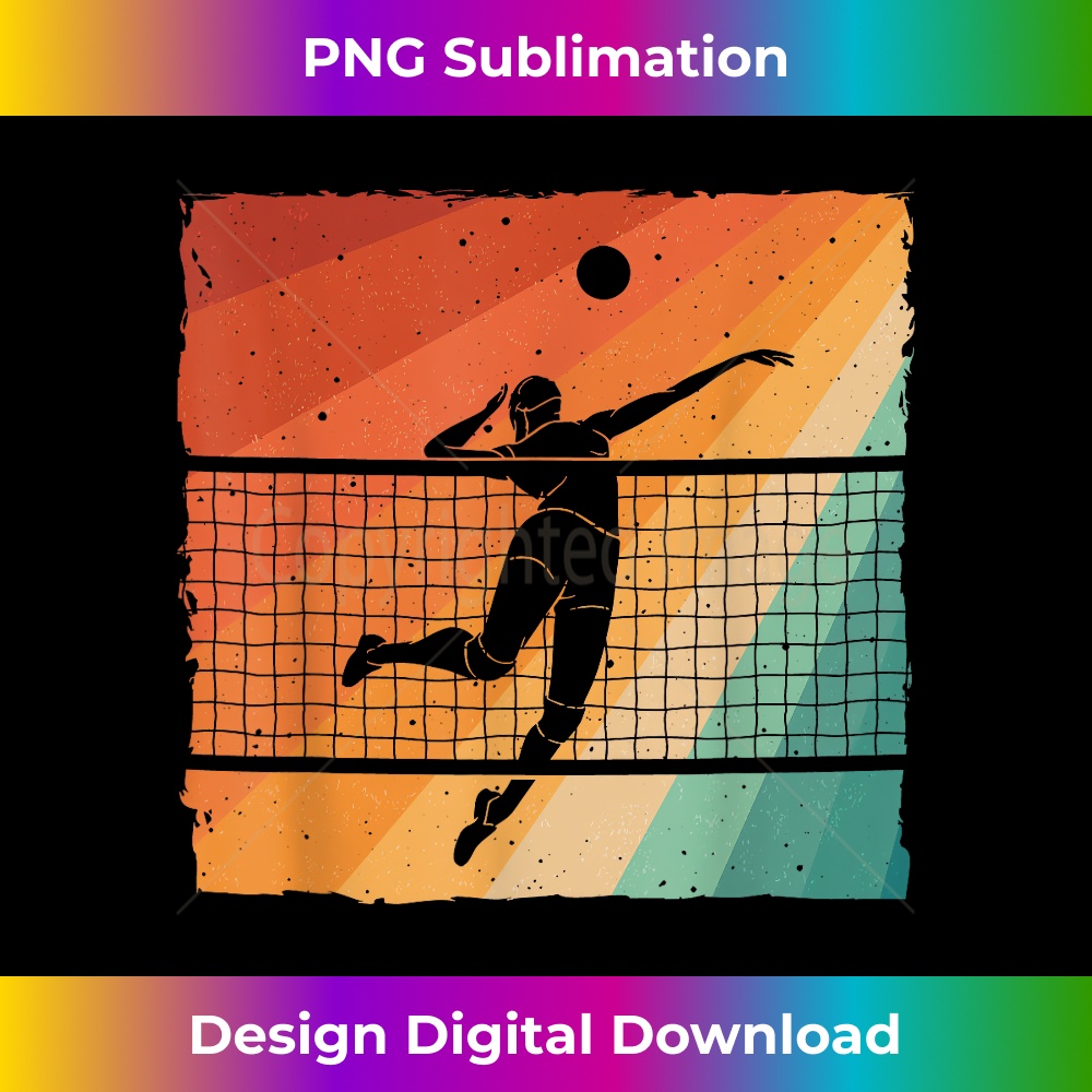 PO-20231130-738_Vintage Volleyball Design For Men Women Volleyball Player 1058.jpg