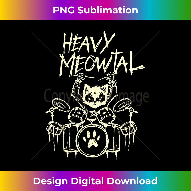 TY-20231130-184_Heavy Metal Headbanger Gift Drummer Cat Playing Drum Meowtal 0502.jpg