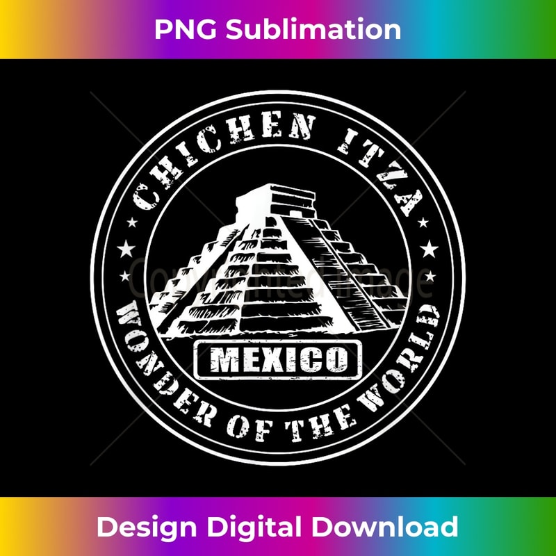 XX-20231130-389_Mexico - Chichen Itza Stamp Tourist Travel Gift Idea 0708.jpg