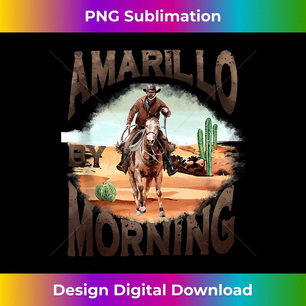 AI-20231130-141_Amarillo By Morning Vintage Cowboy Horseback Western Country Tank Top 0053.jpg