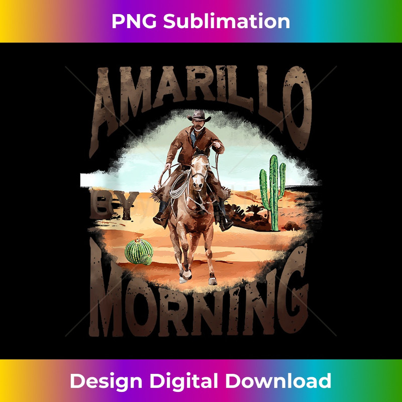 AI-20231130-141_Amarillo By Morning Vintage Cowboy Horseback Western Country Tank Top 0053.jpg