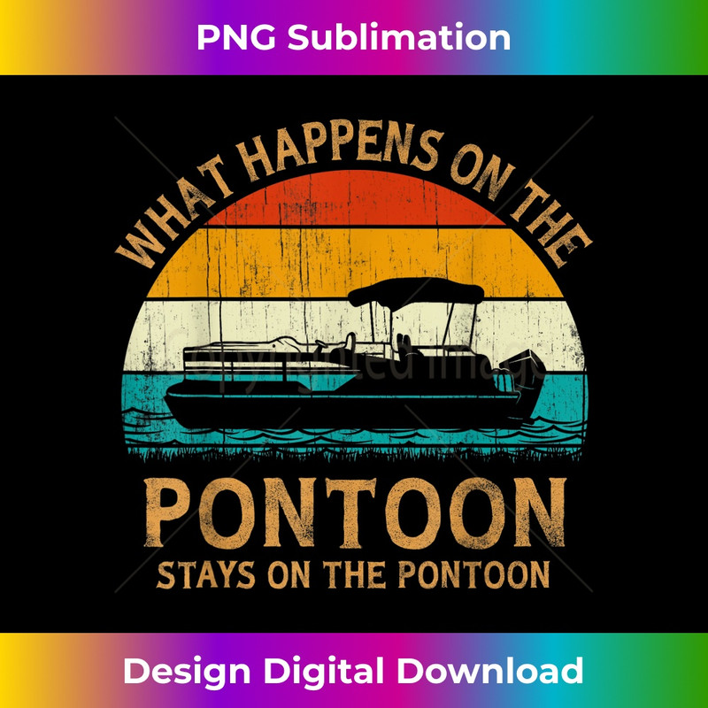 GQ-20231130-4123_Vintage Retro Style Sunset What Happens Stay on the Pontoon 0927.jpg