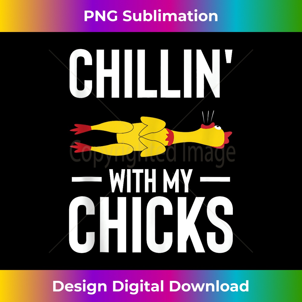 SY-20231130-513_Chillin With My Chicks Chicken Rubber Rooster Tank Top 0026.jpg