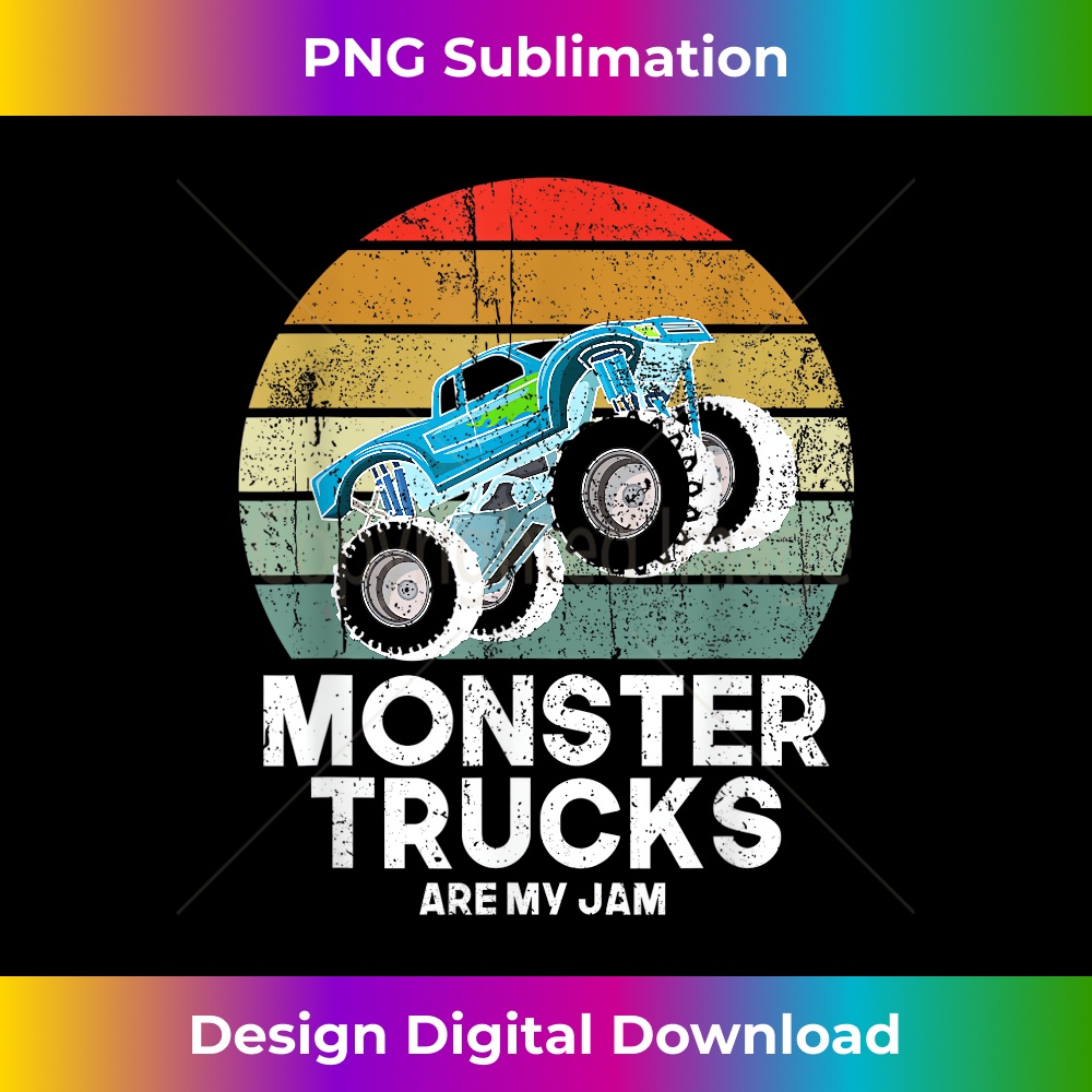 WP-20231130-4065_Vintage Monster Truck Are My Jam Retro Sunset Cool Engines 0877.jpg