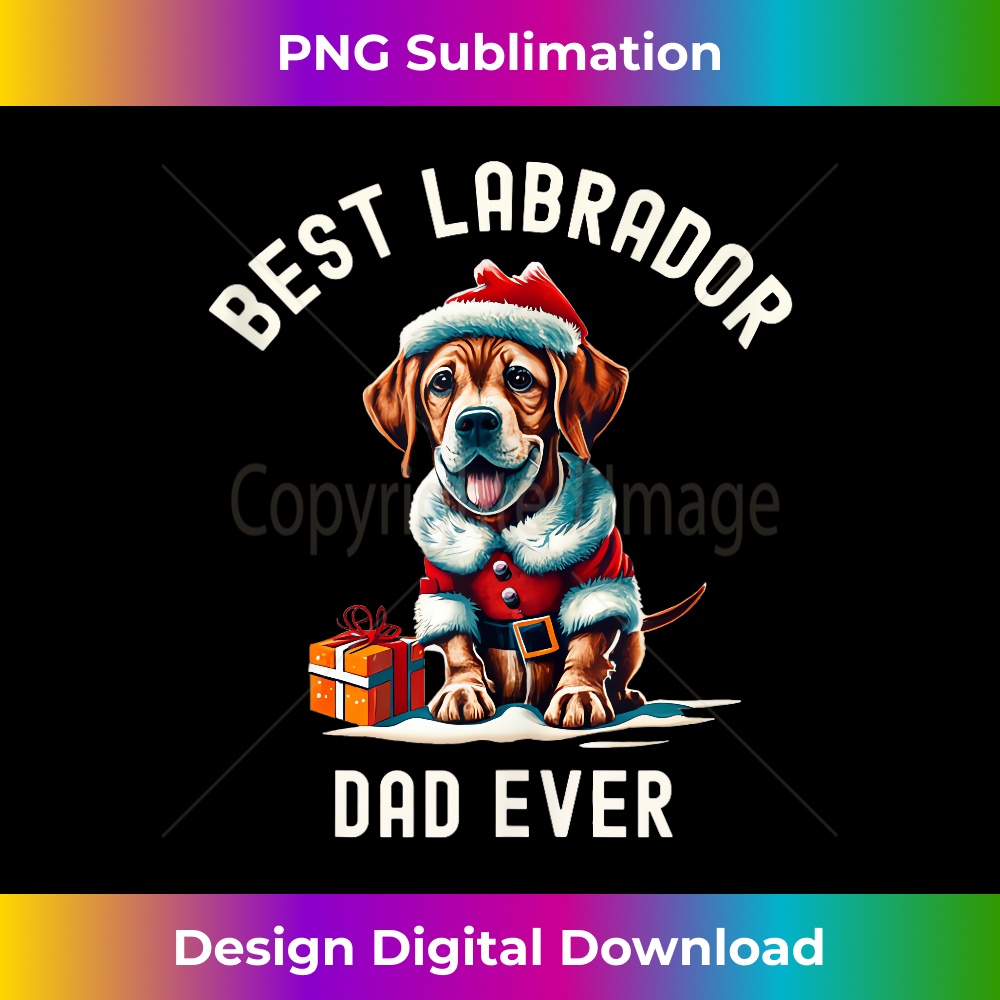 MA-20231130-1503_Funny Christmas Dog Best Labrador Dad Ever Tank Top 0253.jpg