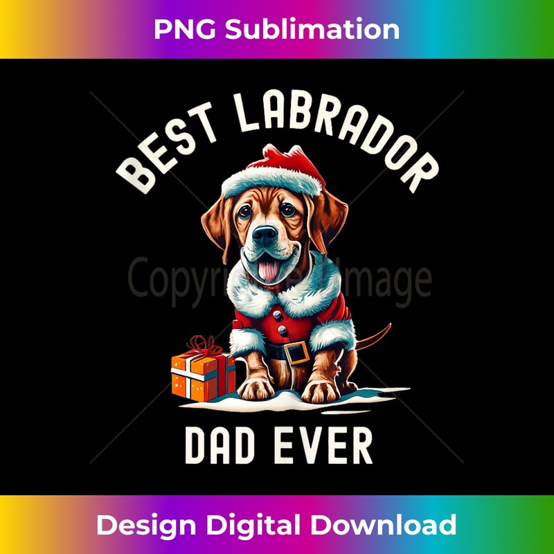 MA-20231130-1503_Funny Christmas Dog Best Labrador Dad Ever Tank Top 0253.jpg
