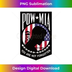 pow mia usa flag you are not forgotten long sleeve - bohemian sublimation digital download - chic, bold, and uncompromising