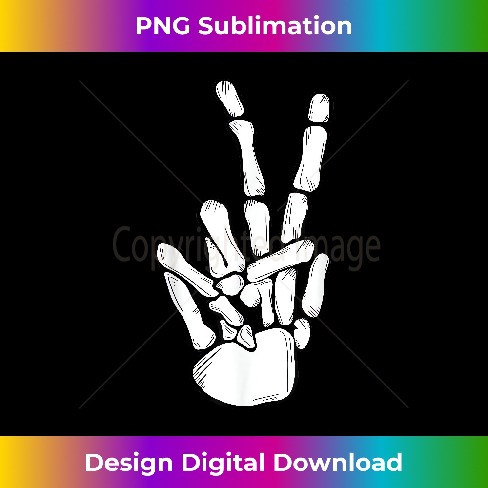 IU-20231201-6368_Peace Sign Bones Halloween T- Skeleton Hand Fingers 6404.jpg