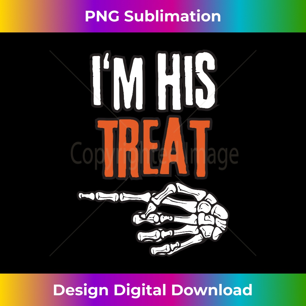 CA-20231211-654_I'm His Treat Hilarious Halloween For Couples Matching Long Sleeve 0658.jpg