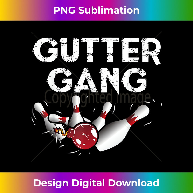 ER-20231211-418_Gutter Gang TShirt Funny Bowling Shirts Bowling League 0422.jpg