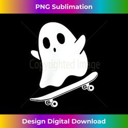 ghost skateboard lazy halloween costume funny skateboarding - edgy sublimation digital file - rapidly innovate your artistic vision
