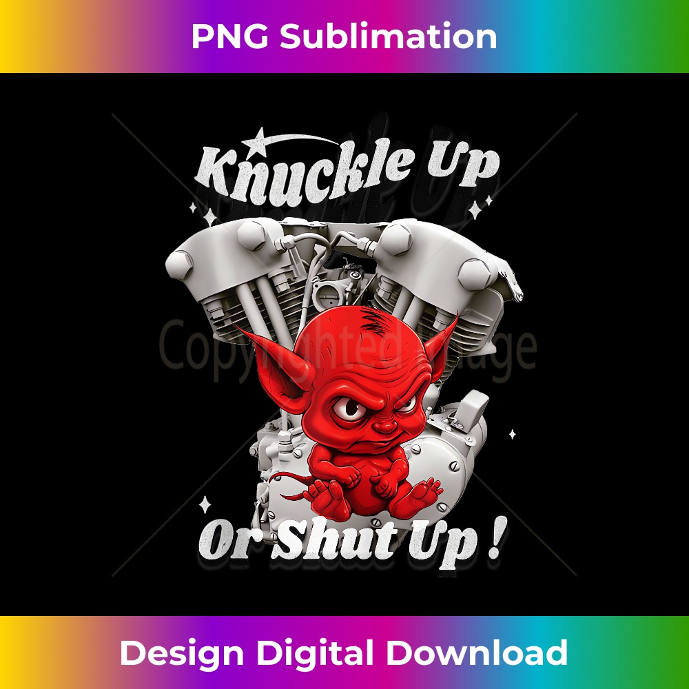 FL-20231211-543_HD Motorcycle VTwin KnuckleHead Knuckle Up Or Shut up DG6 Tank Top 0547.jpg