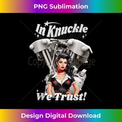 hd motorcycle vtwin knucklehead in knuckle we trust dg114 tank top - bespoke sublimation digital file - immerse in creativity with every design