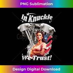 hd motorcycle vtwin knucklehead in knuckle we trust dg58 tank top - innovative png sublimation design - ideal for imaginative endeavors