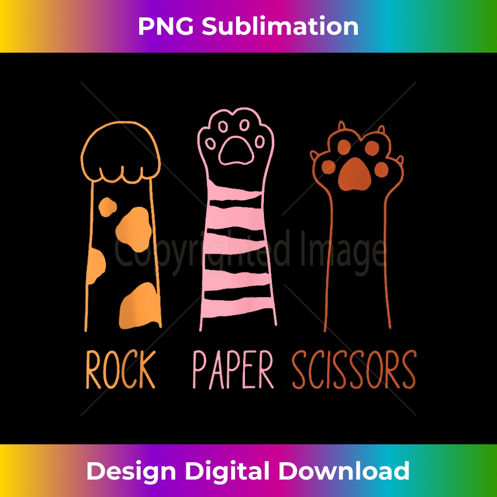 RI-20231211-1028_Rock Paper Scissors Hand Game Cute Pink Paw Funny Cat Tank Top 1032.jpg