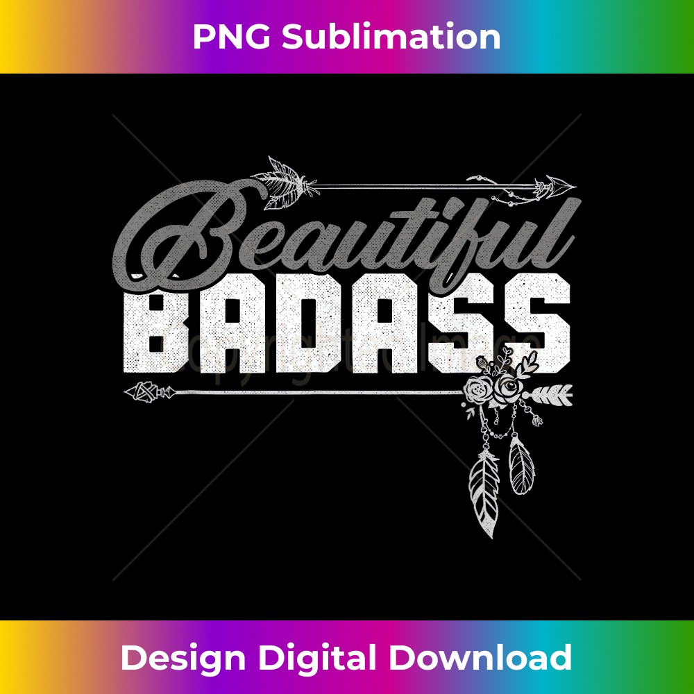 TR-20231211-069_Beautiful Badass Tee  Women Empowerment Grey 0069.jpg