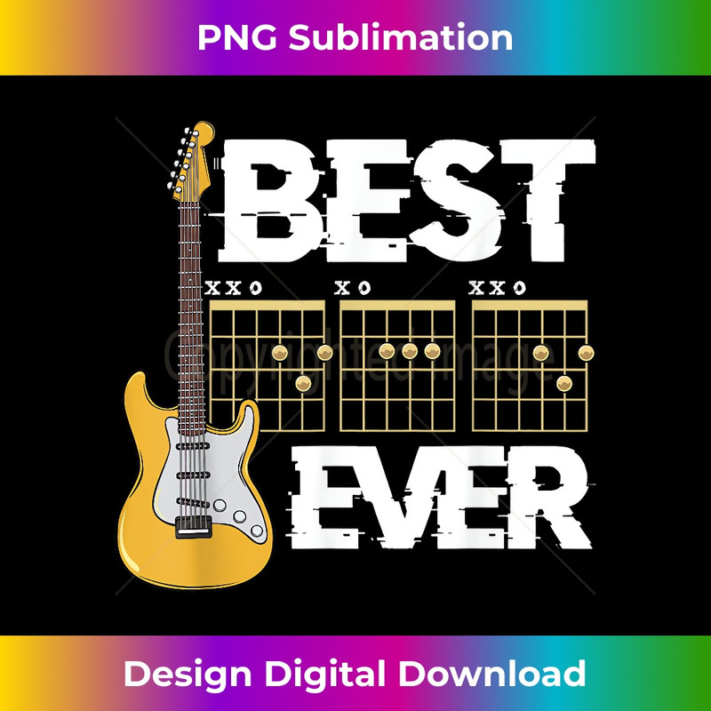 AU-20231212-969_Best Dad Ever Guitar Chords Music Musician Guitarist Funny 0974.jpg