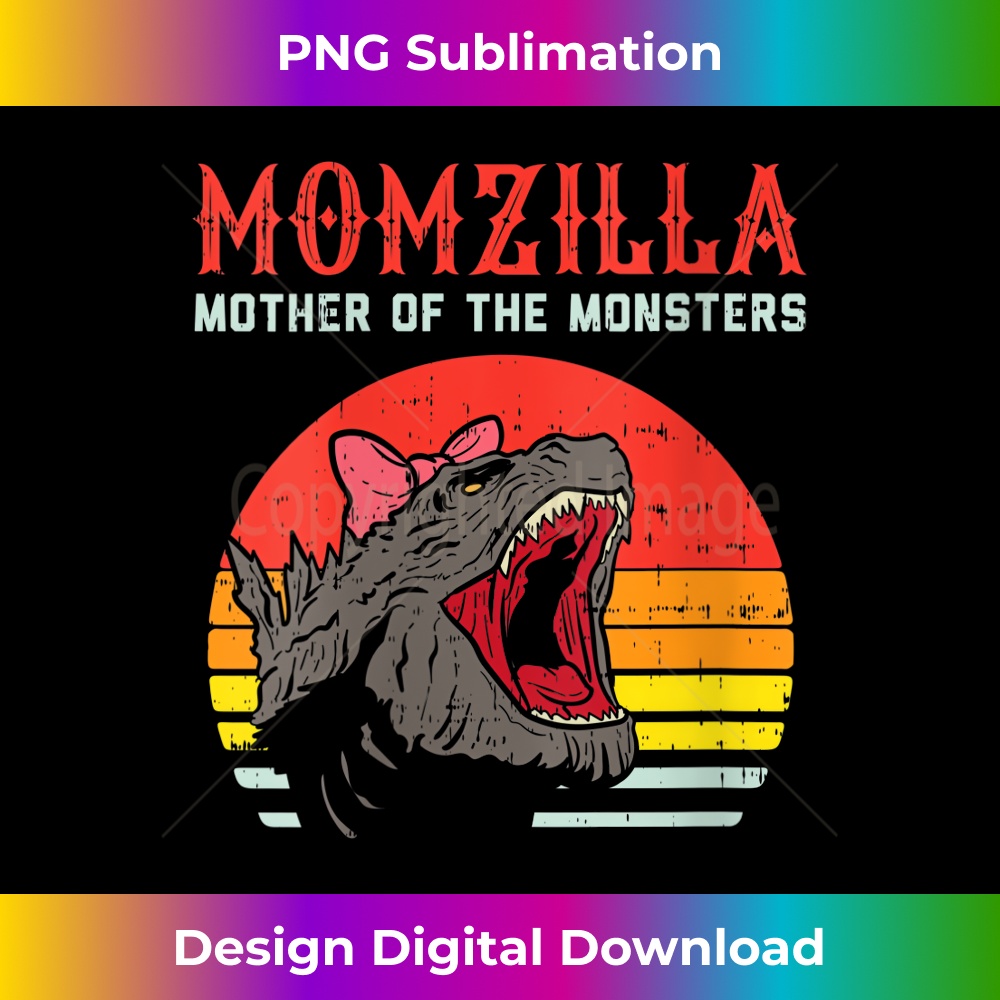 CW-20231212-13725_Womens Momzilla Mother Of Monsters Ribbon Retro Mama Step Mom Gift V-Neck 13764.jpg