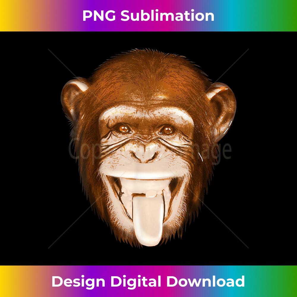 DB-20231212-9568_Monkey Face  Cute Gag Monkey Face T-shirt Gift 9593.jpg