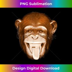 monkey face  cute gag monkey face t-shirt gift - bespoke sublimation digital file - animate your creative concepts