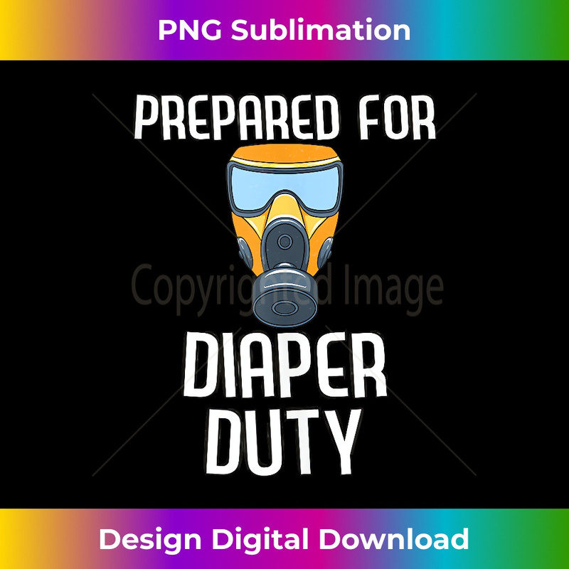 EB-20231212-10535_Prepared for Diaper Duty Parenting Funny Dad Gas Mask Saying Tank Top 10562.jpg