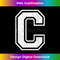 EY-20231212-8605_Letter C Capital Alphabet Varsity Distressed Monogram 8624.jpg
