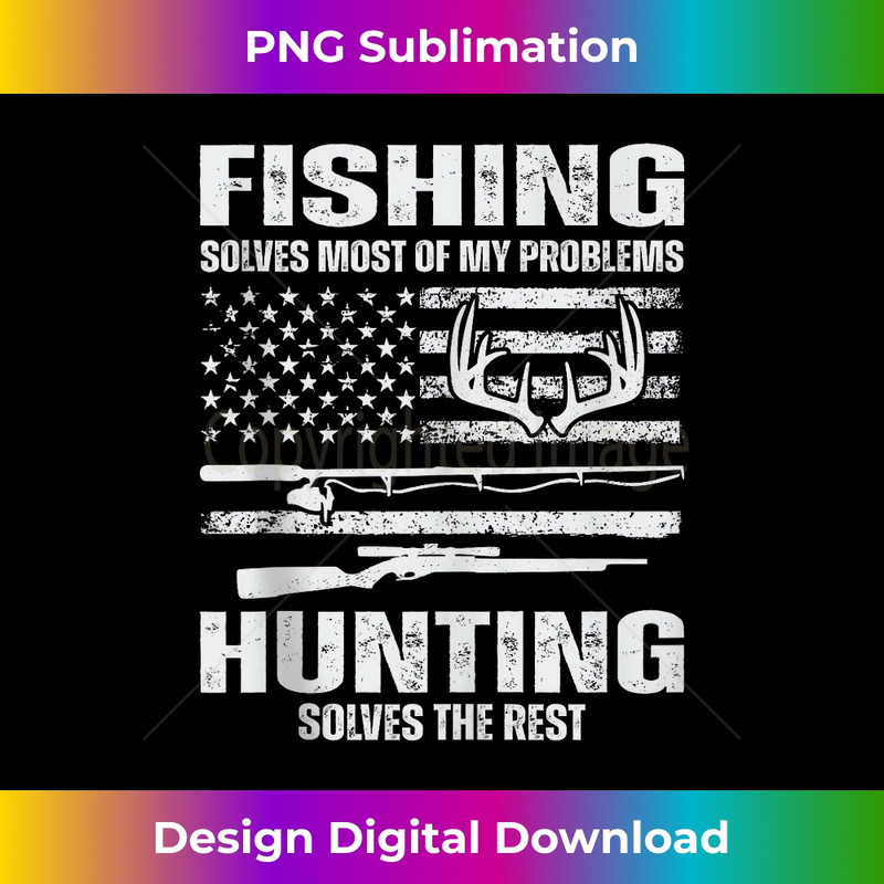 FC-20231212-4969_Funny Fishing Flag Men Women Fisherman Hunter Deer Hunting Tank Top 4983.jpg