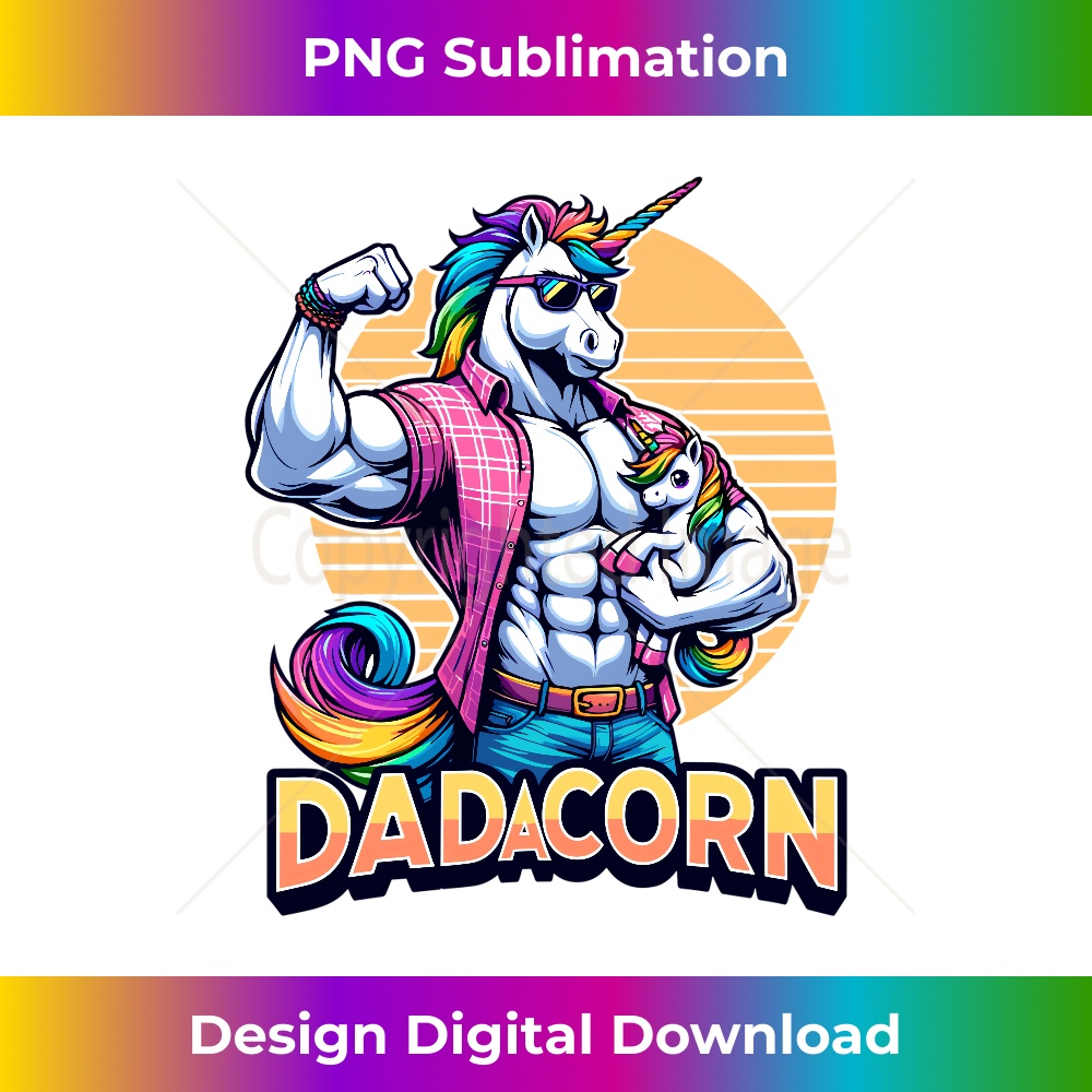 AO-20231212-2291_Dadacorn Unicorn Dad And Baby Christmas Papa Father's Day Long Sleeve 2298.jpg