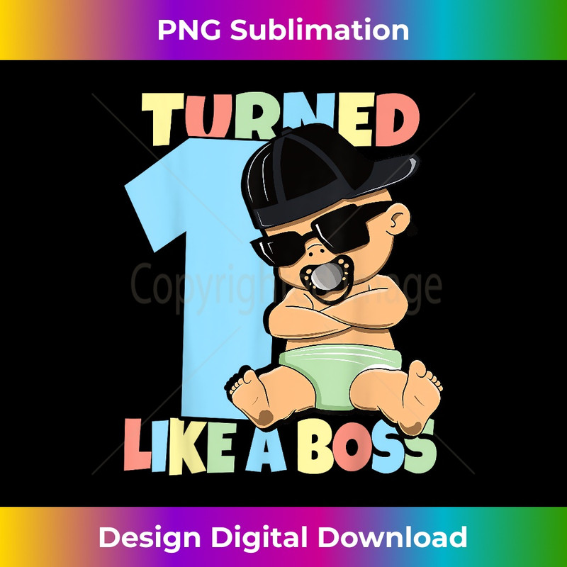 CY-20231212-734_Baby 1st Birthday Boy Girl 1 Year Like a Boss Kids 0739.jpg