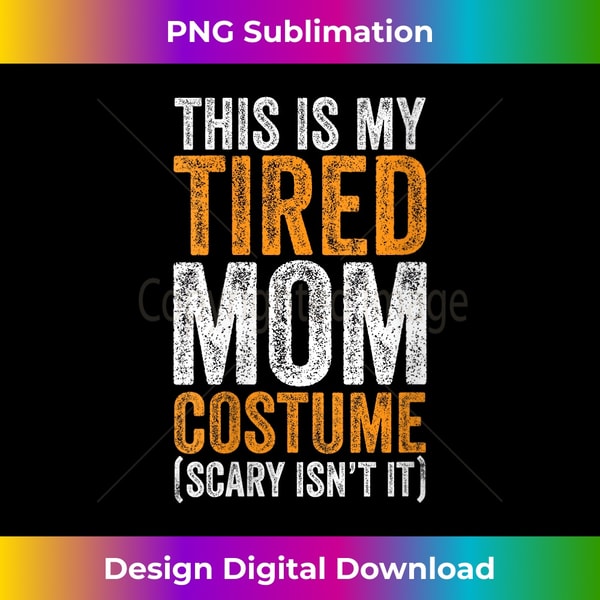 DU-20231212-11950_This Is My Tired Mom Costume Scary Funny Mom Halloween V-Neck 11985.jpg