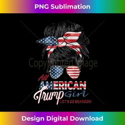 Womens Trump Girl 4th of July Tank Top 1 - Bohemian Sublimation Digital Download - Enhance Your Art with a Dash of Spice