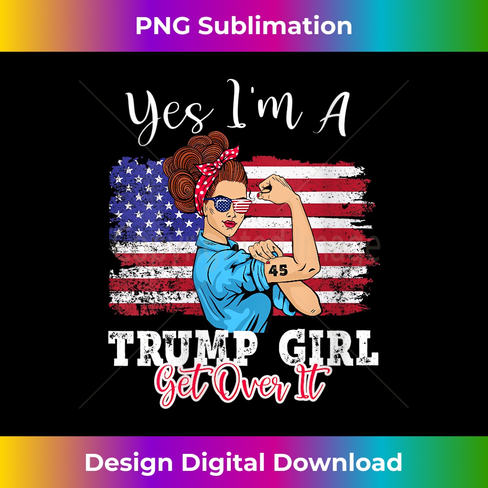 FS-20231212-13872_Womens Yes i'm a trump girl get over it Trump 2020 V-Neck 13913.jpg
