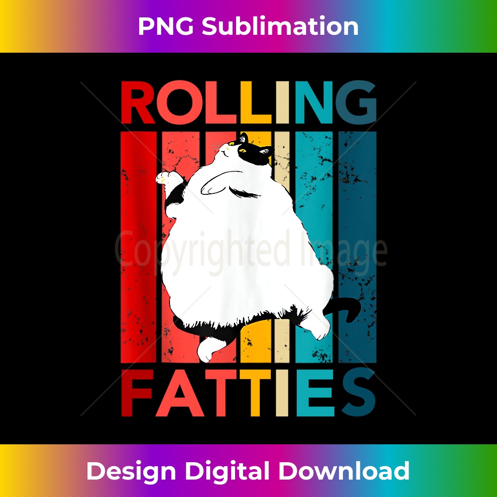 GU-20231212-11023_Rolling Fatties Funny Cat Lover Cat Mom Cat Dad Kitten Joke Long Sleeve 11053.jpg