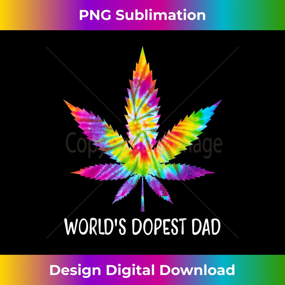 HM-20231212-13932_World's Dopest Dad 420 Hippie Tie Dye Weed Cannabis 13972.jpg