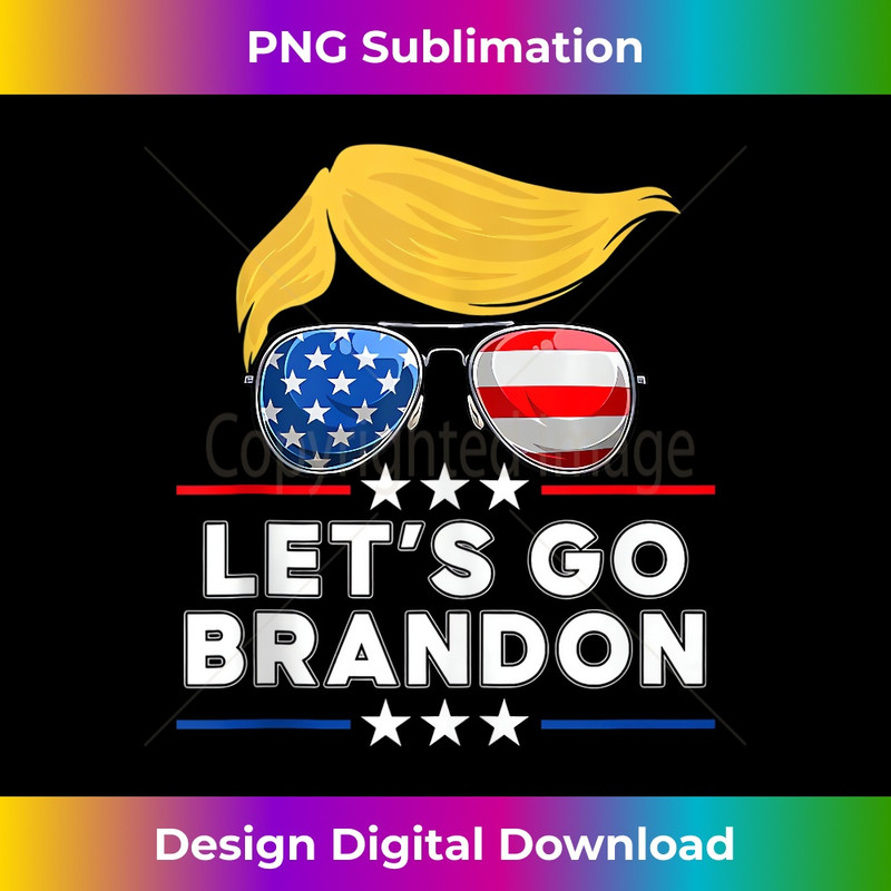 HT-20231212-12904_US Flag Glasses Trump Let's Go Brandon Conservative Liberal Tank Top 12942.jpg