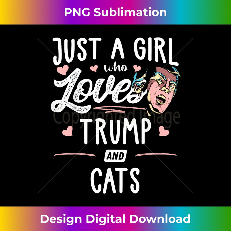 HV-20231212-8208_Just A Girl Who Loves Trump And Cats Gift Women 8227.jpg