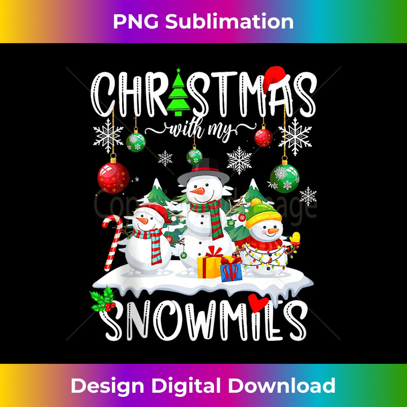 KN-20231212-1571_Christmas with my Snowmies Santa Family Xmas Lights Pajamas Tank Top 1577.jpg