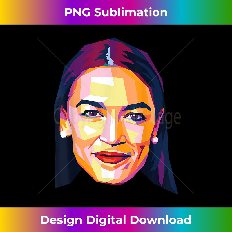 LP-20231212-287_Alexandria Ocasio-Cortez Poster Design AOC Gift WPAP Pop Art 0289.jpg