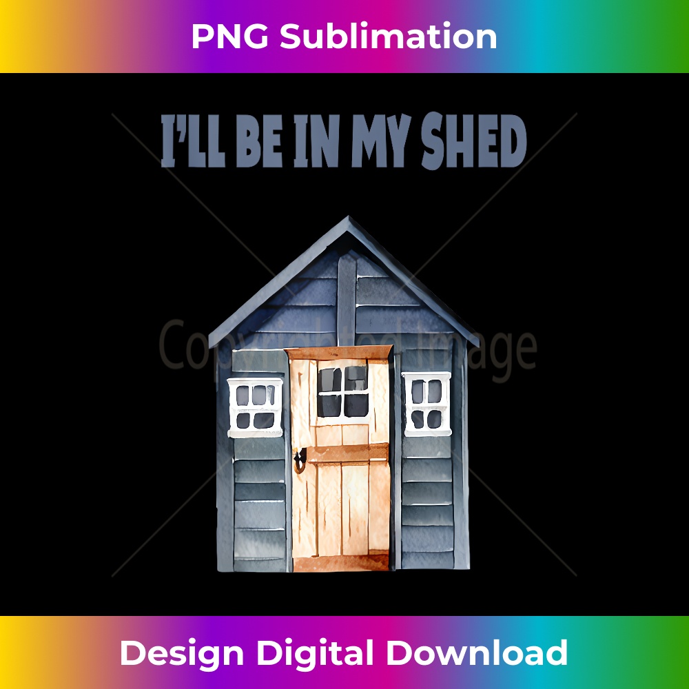 MA-20231212-4992_Funny Garden Shed, I'll Be In My Shed Tank Top 5006.jpg