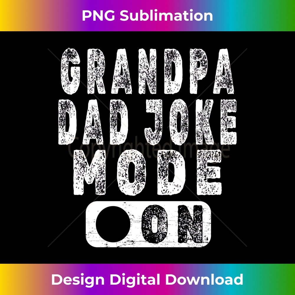 MB-20231212-6021_Grandpa Dad Joke Mode On - Novelty Dad Joke Lover Long Sleeve 6038.jpg