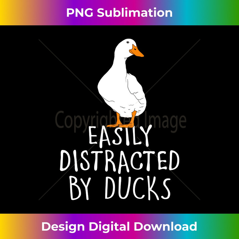 AD-20231212-3294_Easily Distracted By Ducks - Duck Lover Long Sleeve 3301.jpg