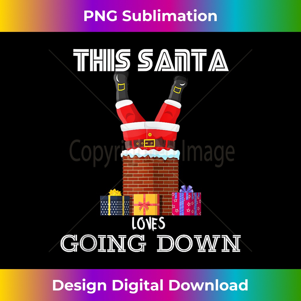 AI-20231212-4638_Funny Christmas Santa Loves Going Down Xmas Dad Men Sex Joke Tank Top 4652.jpg