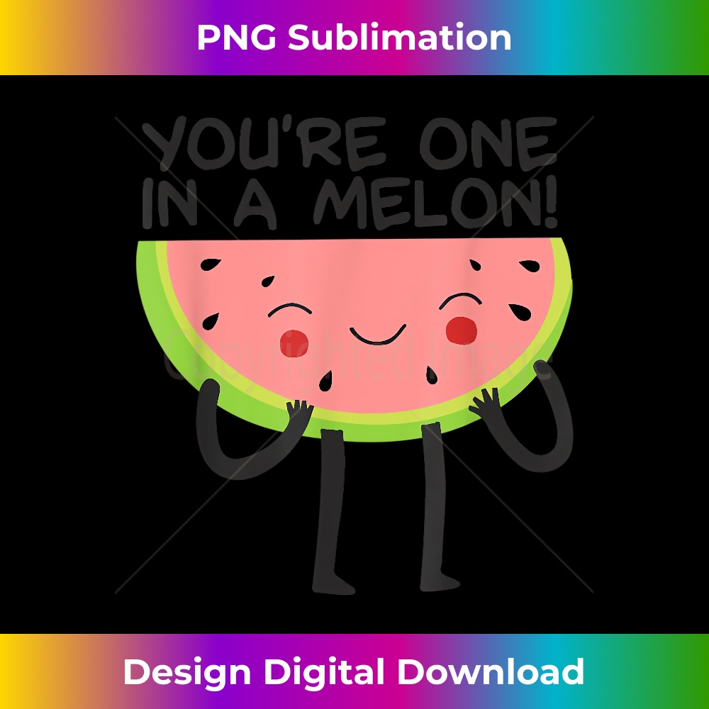 DQ-20231212-1819_Cute You're One In A Melon Funny Watermelon Pun Joke & Gift 1825.jpg
