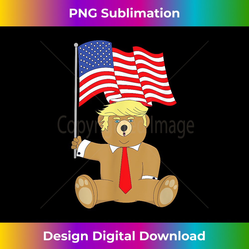 EQ-20231212-12316_Trump Bear USA Patriot 4th Of July Maga Flag Funny 2020 Gift 12354.jpg