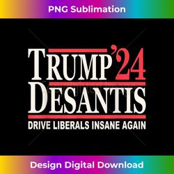 donald trump ron desantis - futuristic png sublimation file - ideal for imaginative endeavors