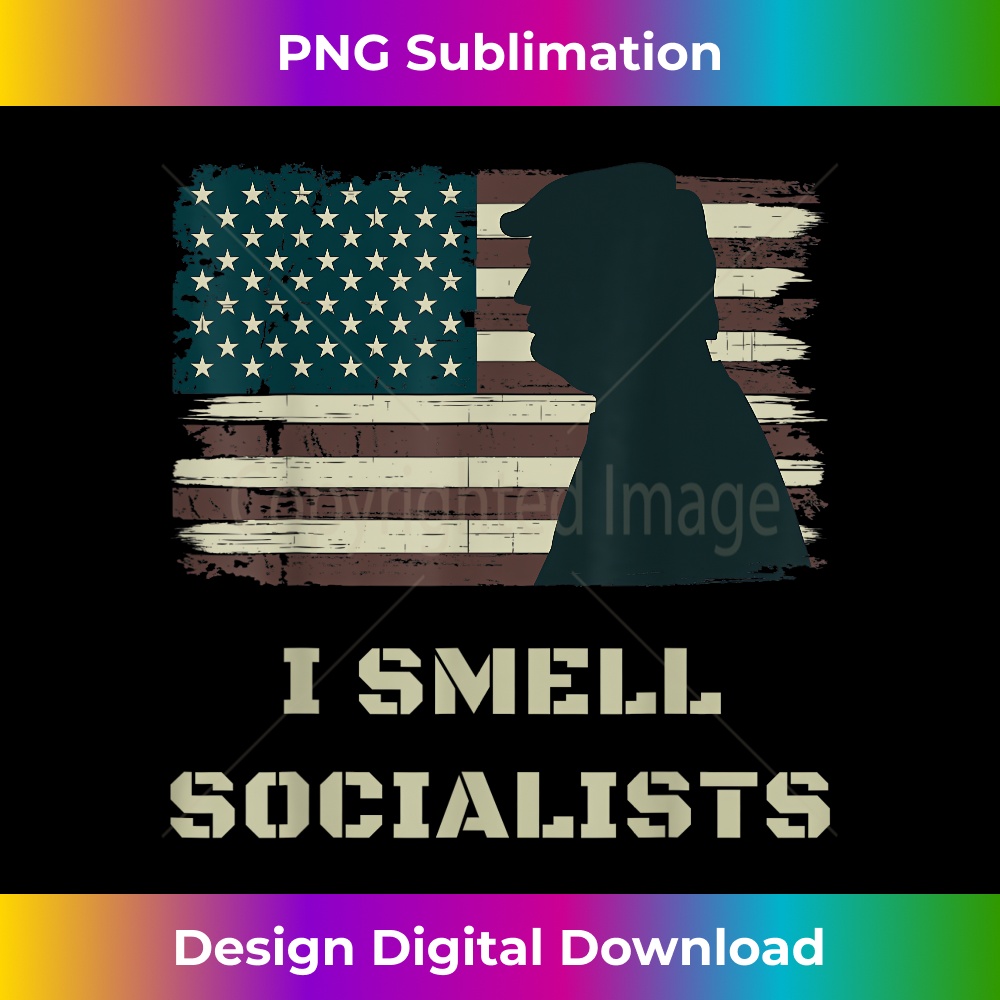GG-20231212-7054_I Smell Socialists Funny Pro-Trump USA Flag Trump Silhouette 7071.jpg