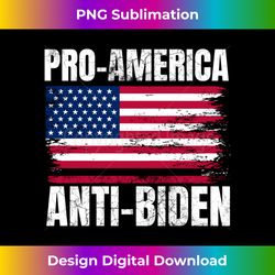 pro america anti joe biden usa flag political patriot long sleeve 1 - futuristic png sublimation file - reimagine your sublimation pieces