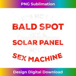 mens funny father's day it's not a bald spot it's a solar - bohemian sublimation digital download - tailor-made for sublimation craftsmanship