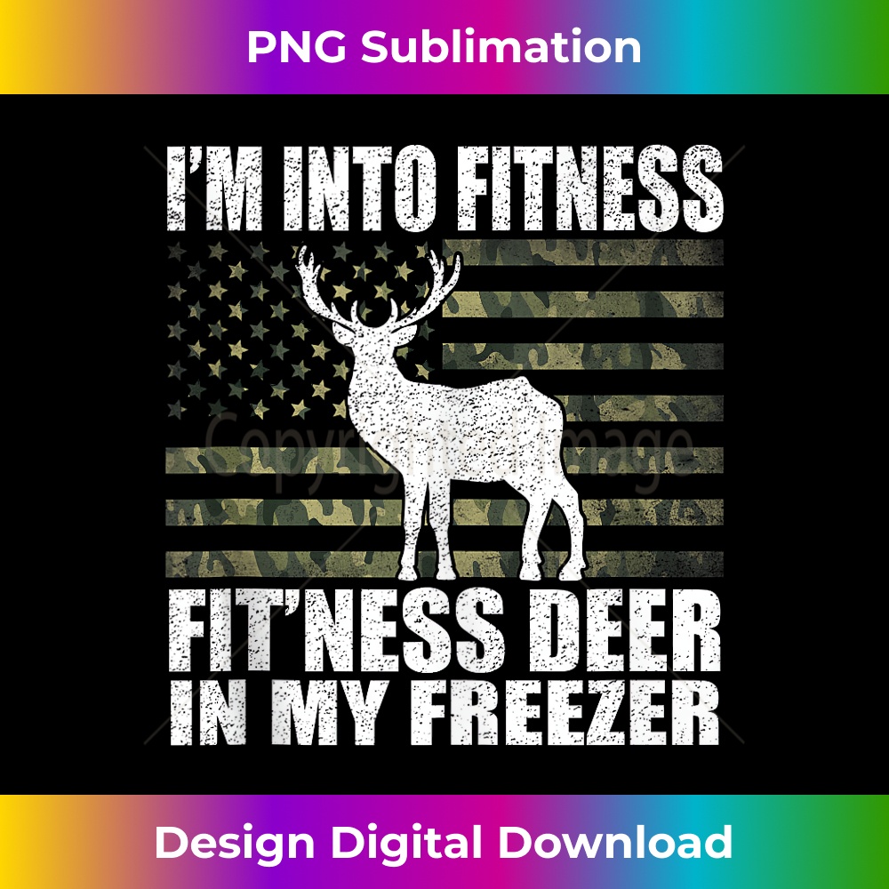 IM-20231212-7694_Im Into Fitness Fit'ness Deer In My Freezer Deer Huntin Joke Tank Top 7712.jpg